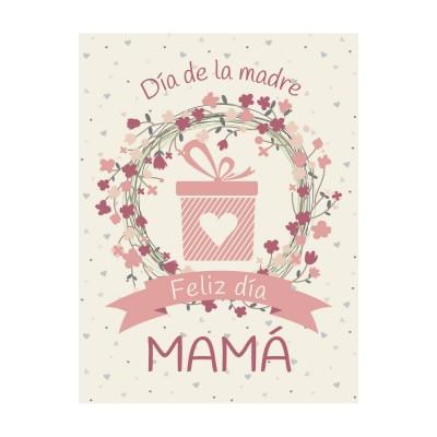 Cartel para decoración de escaparates para el Día de la Madre