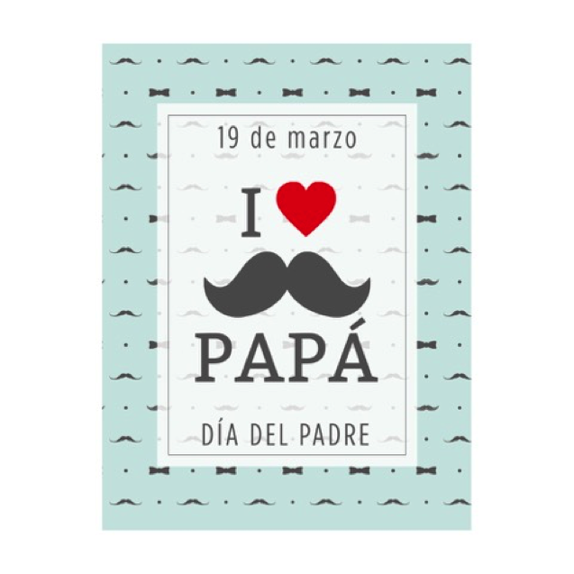 Cartel Día del Padre