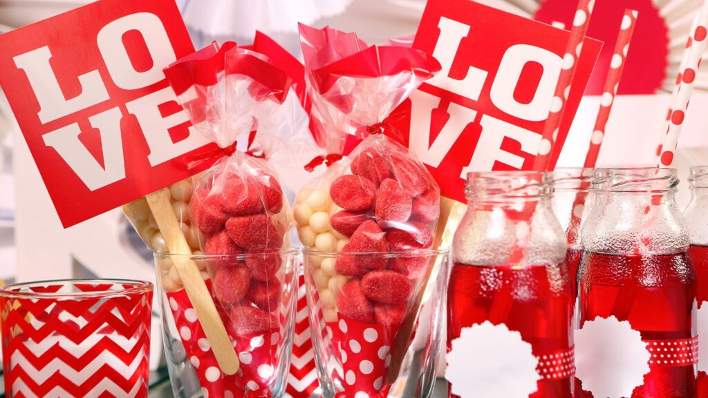 dulces de San Valentín