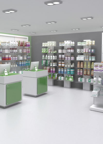 Mobiliario de farmacia
